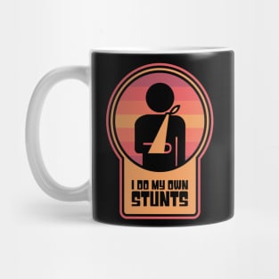 Stunts - Funny Broken Wrist Get Well Soon Gift Mug